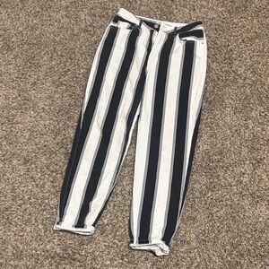 BDG Monochrome Striped Denim
